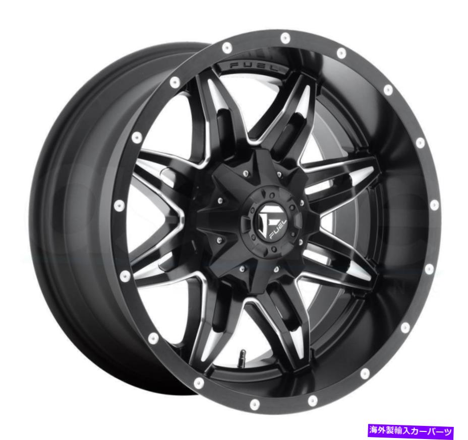 ホイール 4本セット 燃料D567致死18x9 5x5.5/5x139.7/5x150 20グロスブラックミリングホイール(4)110.1 Fuel D567 Lethal 18x9 5x5.5/5x139.7/5x150 20 Gloss Black Milled Wheels(4) 110.1【並行輸入品】|Us Custom Parts Shop USDM