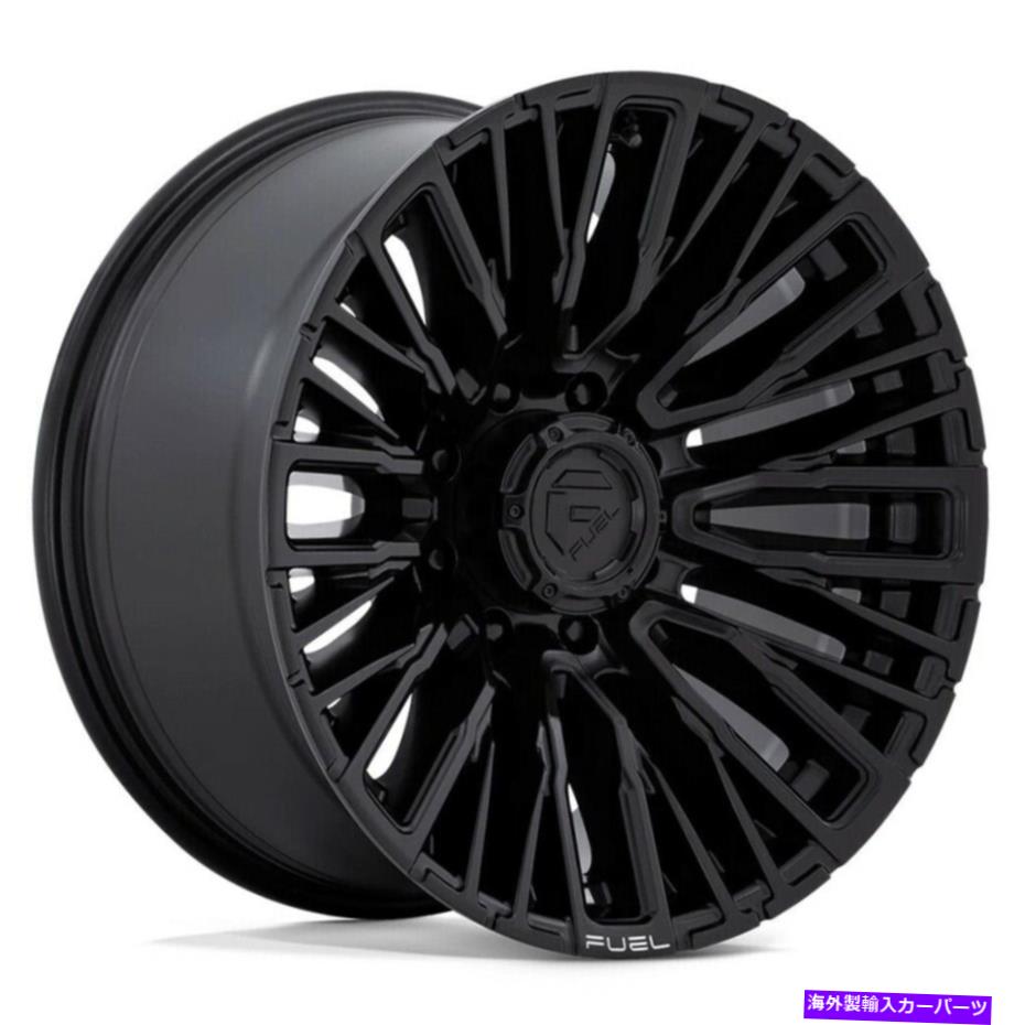ホイール　４本セット Fuel D847 Rebar 20x10 8x170 -18ブラックアウトホイール（4）125.1 20インチリム Fuel D847 Rebar 20x10 8x170 -18 Blackout Wheels(4) 125.1 20\