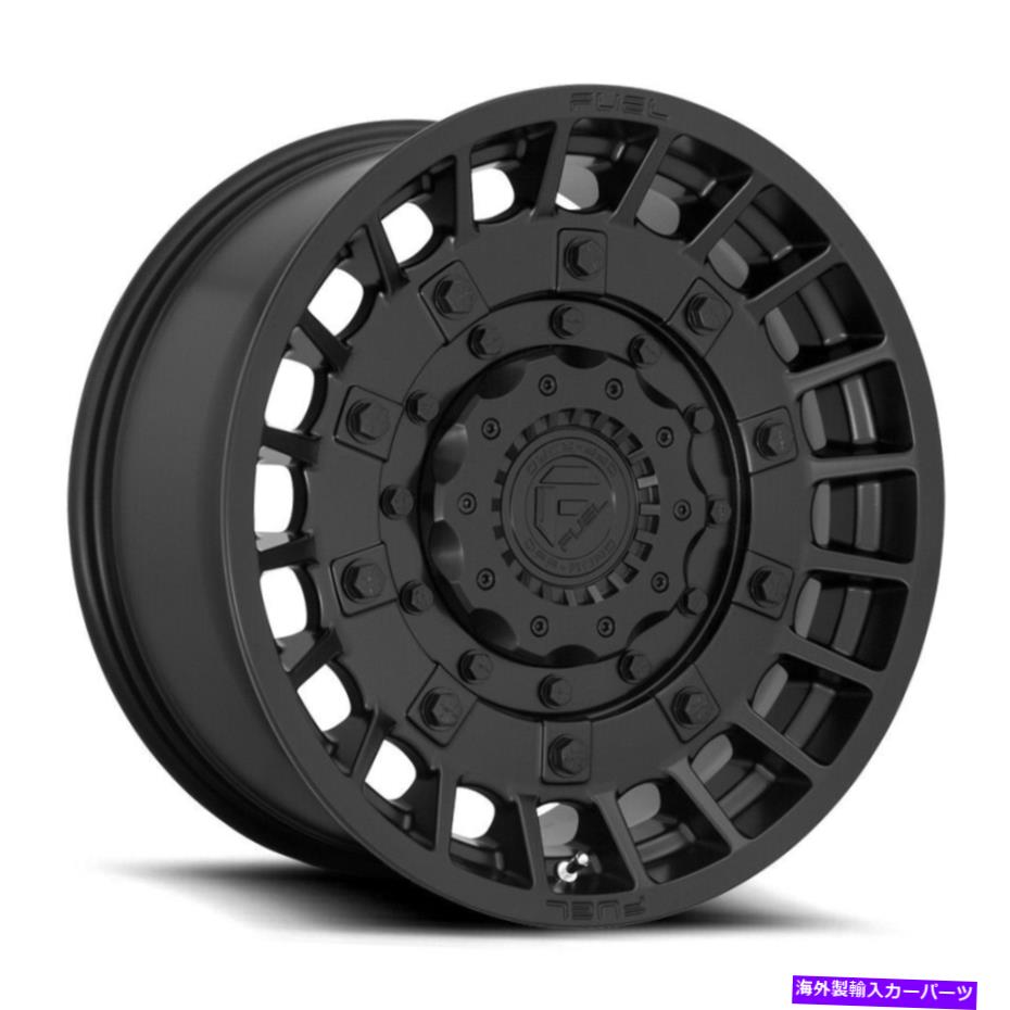 ホイール 4本セット 燃料D723民兵20x10 5x5.5/5x139.7/5x150 -18マットブラックホイール(4)110.1 20 " Fuel D723 Militia 20x10 5x5.5/5x139.7/5x150 -18 Matte Black Wheels(4) 110.1 20"【並行輸入品】|Us Custom Parts Shop USDM