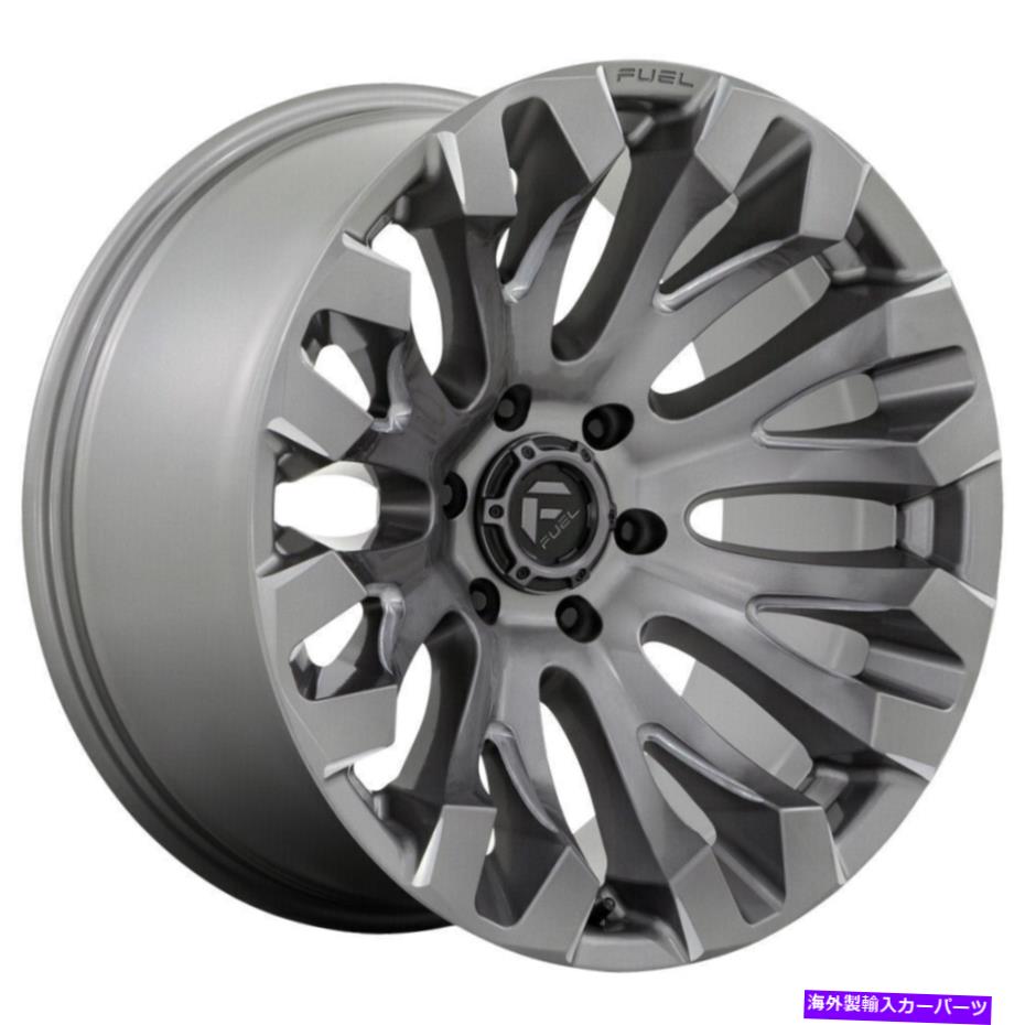 ホイール　４本セット Fuel D830 Quake 20x10 8x6.5/8x165.1 -18プラチナホイール（4）125.1 20 \
