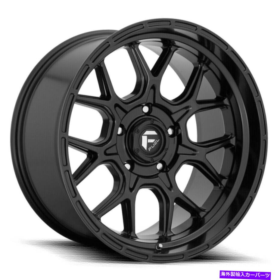 ホイール　４本セット Fuel D670 Tech 20x10 5x5/5x127 -18マットブラックホイール（4）71.5 20 \