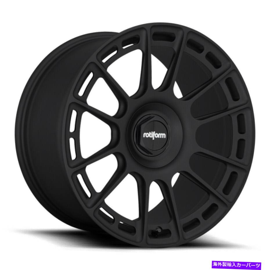 ホイール　４本セット 回転型R159 OZR 19x8.5 5x114.3/5x120 35マットブラックホイール（4）72.56 19 "インチr Rotiform R159 OZR 19x8.5 5x114.3/5x120 35 Matte Black Wheels(4) 72.56 19" inch R【並行輸入品】｜Us Custom Parts Shop USDM