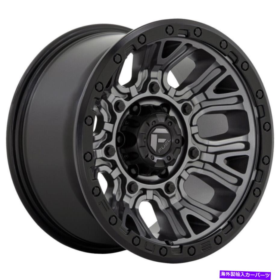 ホイール　４本セット 燃料D825トラクション20x9 5x5/5x127 1ガンメタルブラックリングホイール（4）71.5 20 \