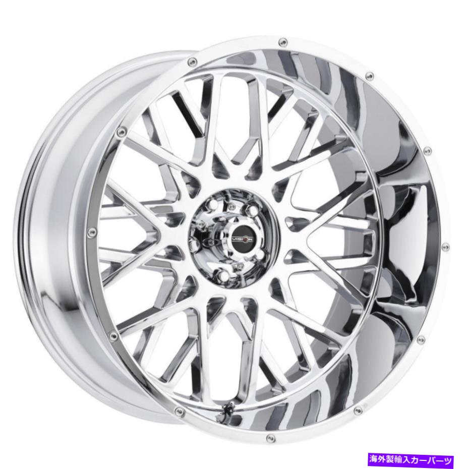 ホイール　４本セット ビジョン412ロッカー20x9 5x150 12クロムホイール（4）110.2 20 \