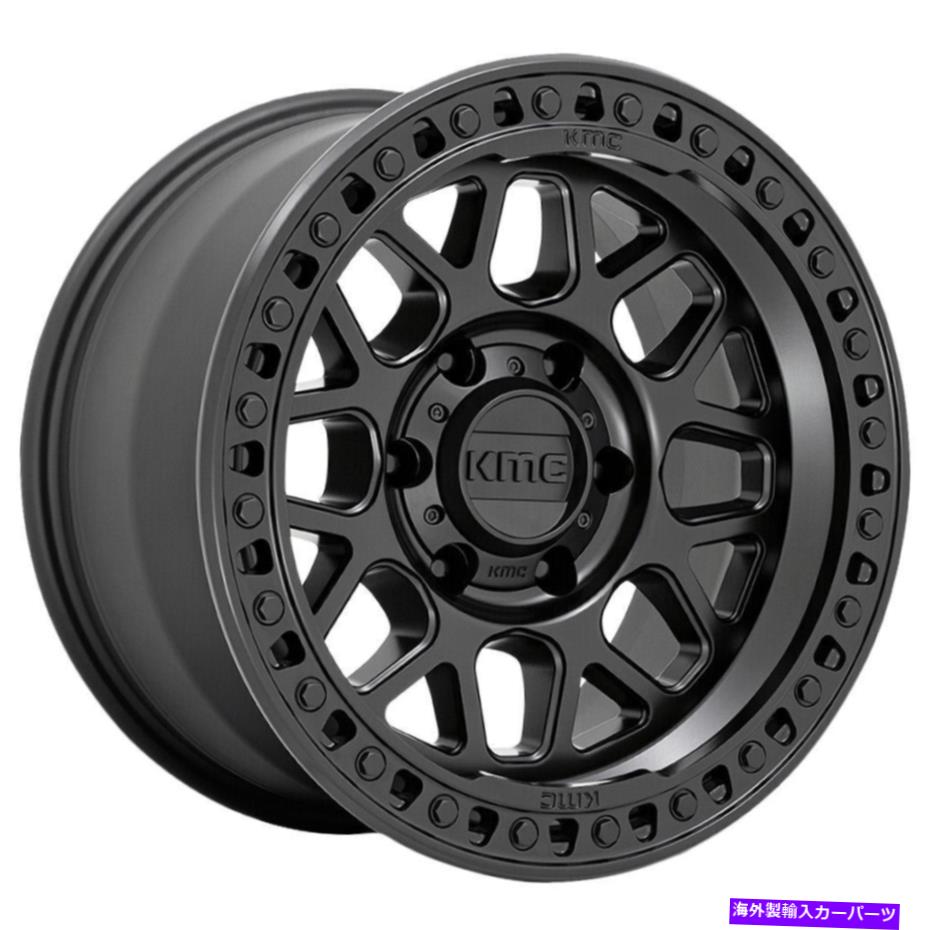 ホイール　４本セット KMC KM549 GRS 20x9 6x135 18サテンブラックホイール（4）87.1 20インチリム KMC KM549 Grs 20x9 6x135 18 Satin Black Wheels(4) 87.1 20\