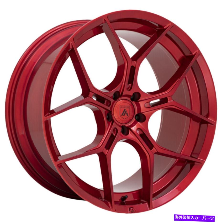 ホイール　４本セット Asanti Black Abl37 Monarch 22x9 5x115 15レッドホイール（4）72.56 22 \