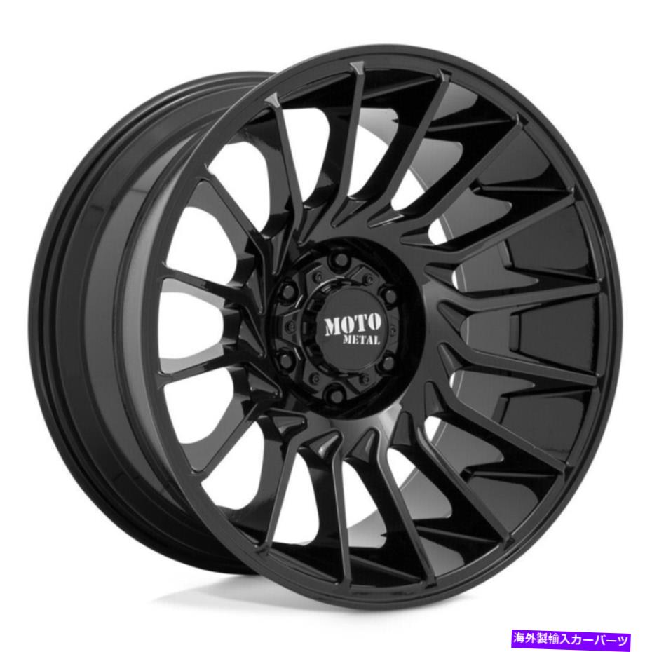 ホイール　４本セット Moto Metal Mo807 22x10 8x170 -18グロスブラックホイール（4）125.1 22 \