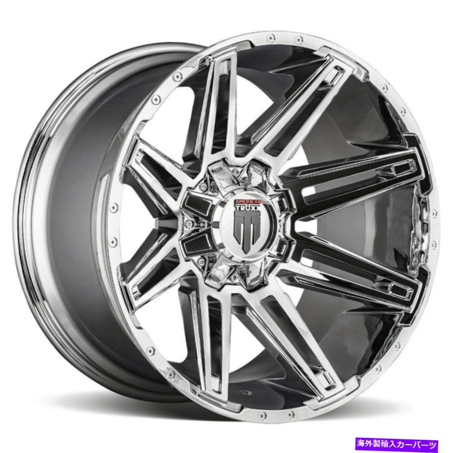ホイール　４本セット American Truxx AT1903ブーム18x9 6x135/6x5.5 -12クロムホイール（4）106.1 18 \