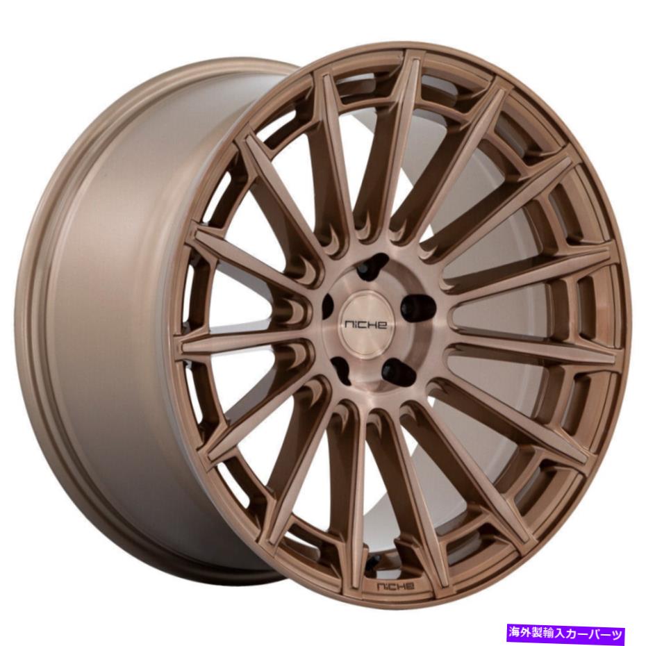 ホイール　４本セット ニッチM275アマルフィ20x9 5x114.3 35プラチナブロンズホイール（4）72.56 20 "インチリム Niche M275 Amalfi 20x9 5x114.3 35 Platinum Bronze Wheels(4) 72.56 20" inch Rims【並行輸入品】｜Us Custom Parts Shop USDM