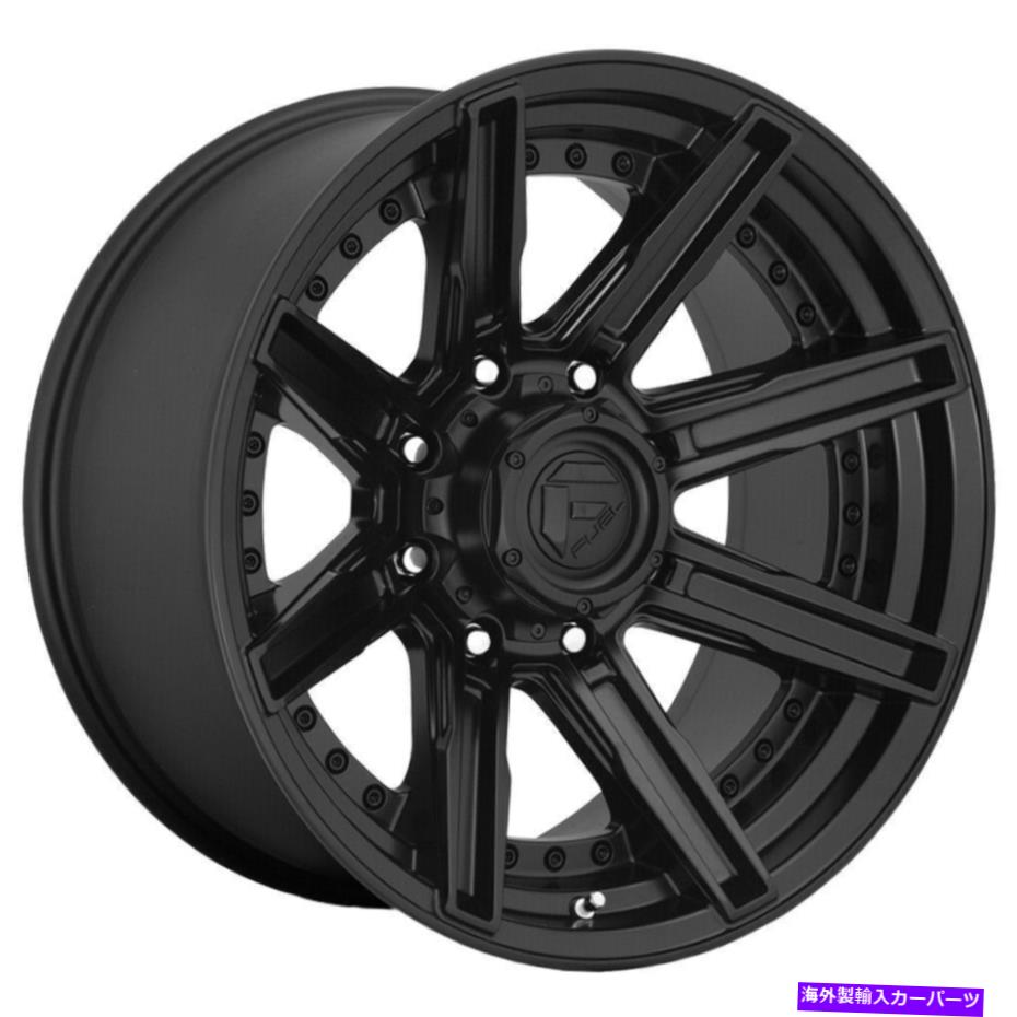 ホイール　４本セット Fuel D709 Rogue 20x10 6x135 -18マットブラックホイール（4）87.1 20インチリム Fuel D709 Rogue 20x10 6x135 -18 Matte Black Wheels(4) 87.1 20\