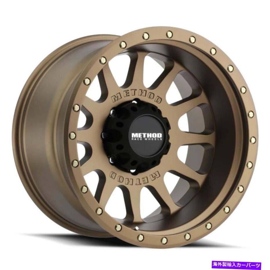 ホイール　４本セット メソッドMR605 NV 20x10 8x170 -24ブロンズホイール（4）124.9 20 \