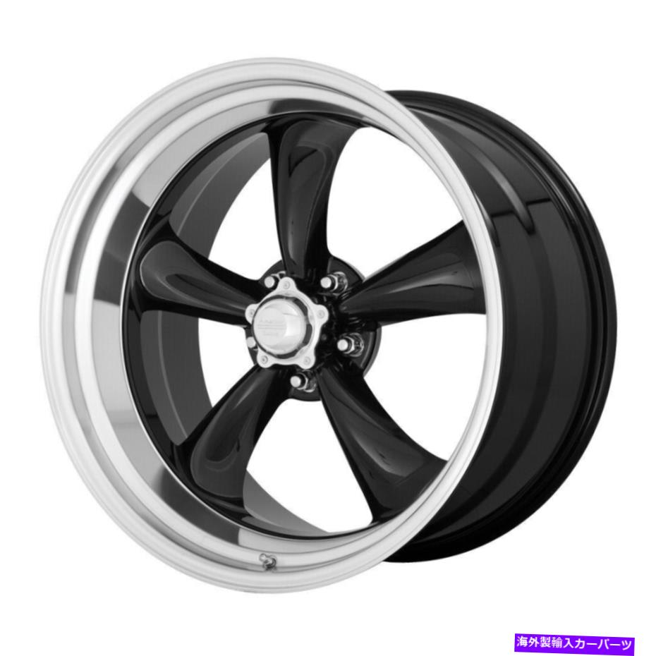 ホイール 4本セット American Racing VN315 Torq Thrust II 1 PC 22x9 5x5.5/5x139.7 15ブラック機械加工l American Racing VN315 Torq Thrust II 1 Pc 22x9 5x5.5/5x139.7 15 Black Machined L【並行輸入品】|Us Custom Parts Shop USDM