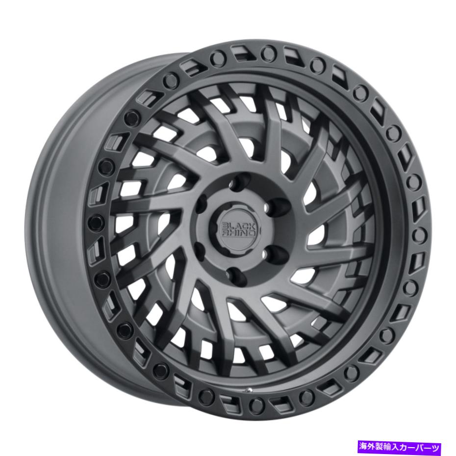 ホイール　４本セット Black Rhino Shredder 20x9.5 5x5/5x127 0ガンメタルホイール（4）71.6 20インチのリム Black Rhino Shredder 20x9.5 5x5/5x127 0 Gunmetal Wheels(4) 71.6 20" inch Rims【並行輸入品】｜Us Custom Parts Shop USDM 825,660円