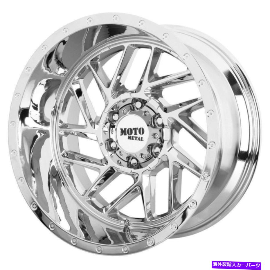 ホイール　４本セット Moto Metal MO985ブレイクアウト20x10 8x6.5/8x165.1 -18 Chrome Wheels（4）125.1 20 "Inc Moto Metal MO985 Breakout 20x10 8x6.5/8x165.1 -18 Chrome Wheels(4) 125.1 20" inc【並行輸入品】｜Us Custom Parts Shop USDM