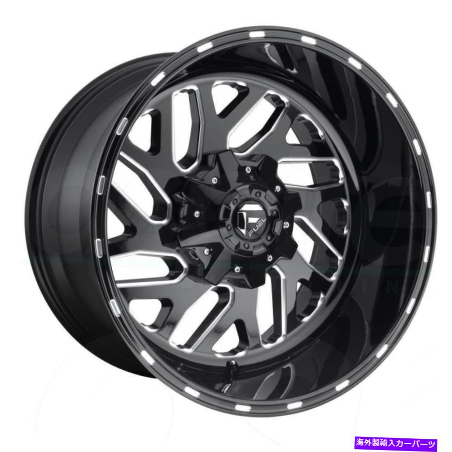 ホイール　４本セット Fuel D581 Triton 20x10 5x114.3/5x5 -18 Gloss Black Milled Wheels（4）78.1 20 "Inc Fuel D581 Triton 20x10 5x114.3/5x5 -18 Gloss Black Milled Wheels(4) 78.1 20" inc【並行輸入品】｜Us Custom Parts Shop USDM