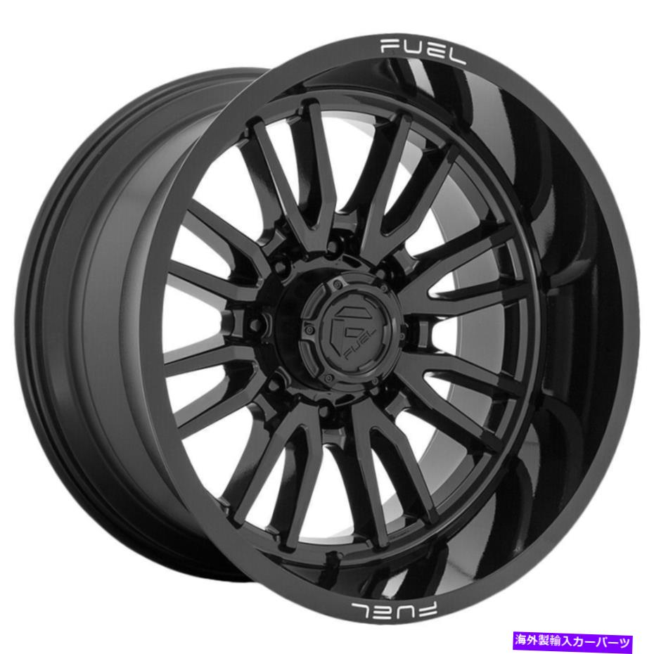 ホイール　４本セット Fuel D760 Clash20x10 8x180 -18ブラックホイール（4）124.2 20 "インチリム Fuel D760 Clash 20x10 8x180 -18 Black Wheels(4) 124.2 20" inch Rims【並行輸入品】｜Us Custom Parts Shop USDM