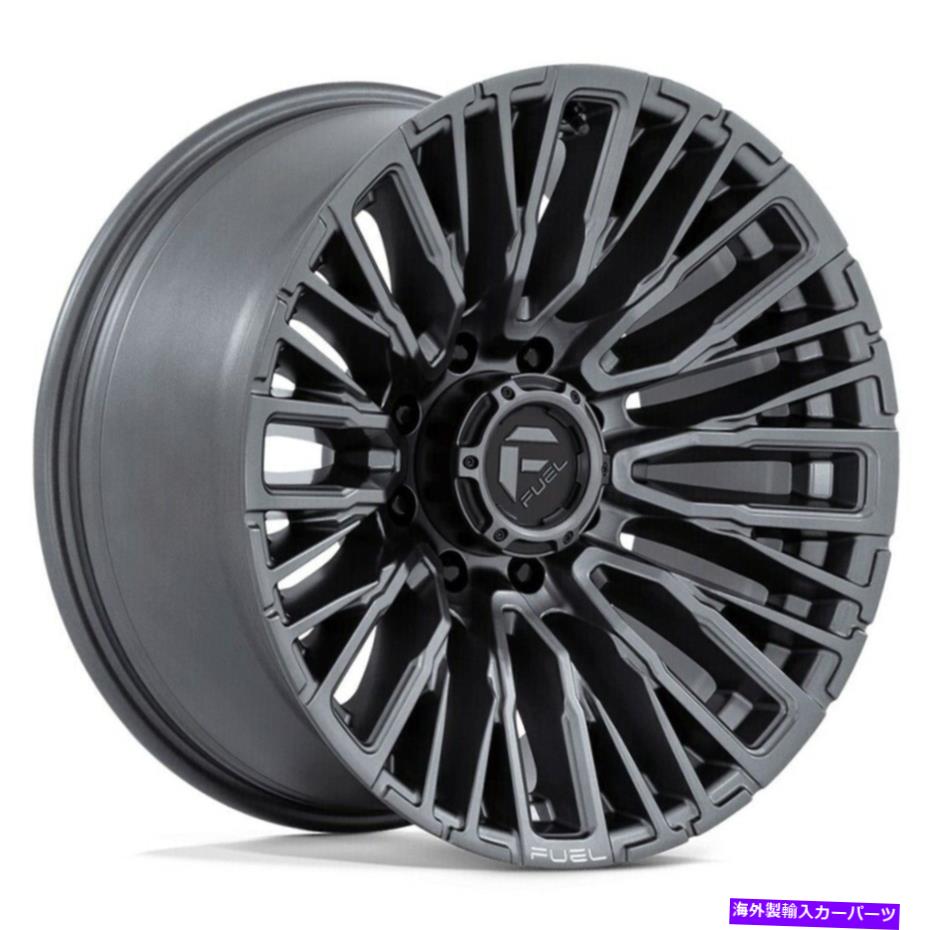 ホイール　４本セット Fuel D848 Rebar 20x10 6x135 -18マットガンメタルホイール（4）87.1 20インチリム Fuel D848 Rebar 20x10 6x135 -18 Matte Gunl Wheels(4) 87.1 20\