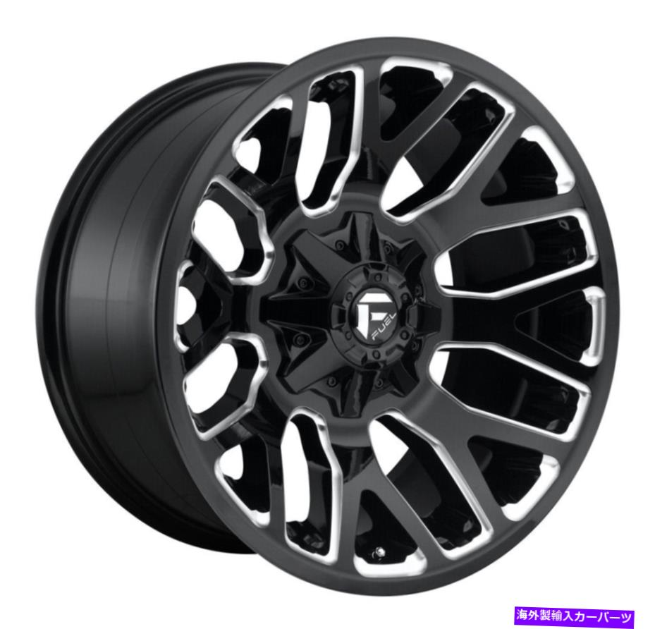 ホイール　４本セット Fuel D623 Warrior 20x9 6x135/6x5.5/6x139.7 1グロスブラックミリングホイール（4）106.1 Fuel D623 Warrior 20x9 6x135/6x5.5/6x139.7 1 Gloss Black Milled Wheels(4) 106.1【並行輸入品】｜Us Custom Parts Shop USDM 824,340円