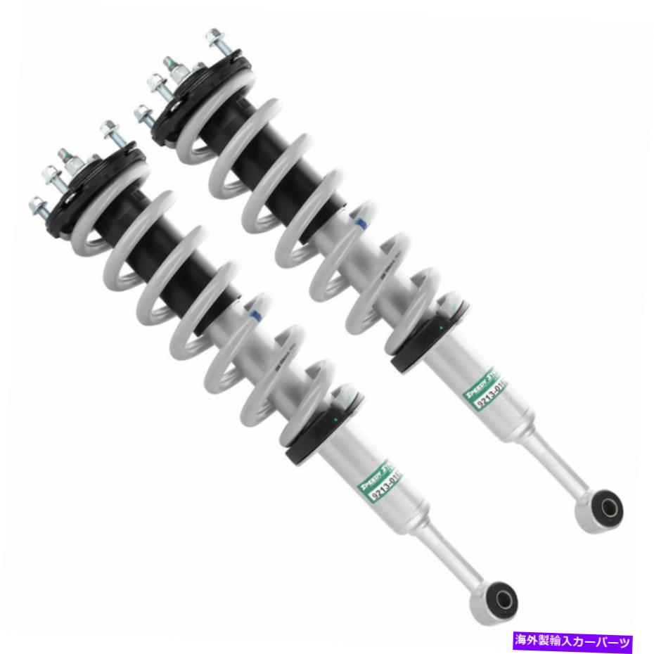 サスペンション 08-16トヨタセコイアのフロント左右の完全なストラットアセンブリ Front Left Right Complete Strut Assembly for 08-16 Toyota Sequoia【並行輸入品】