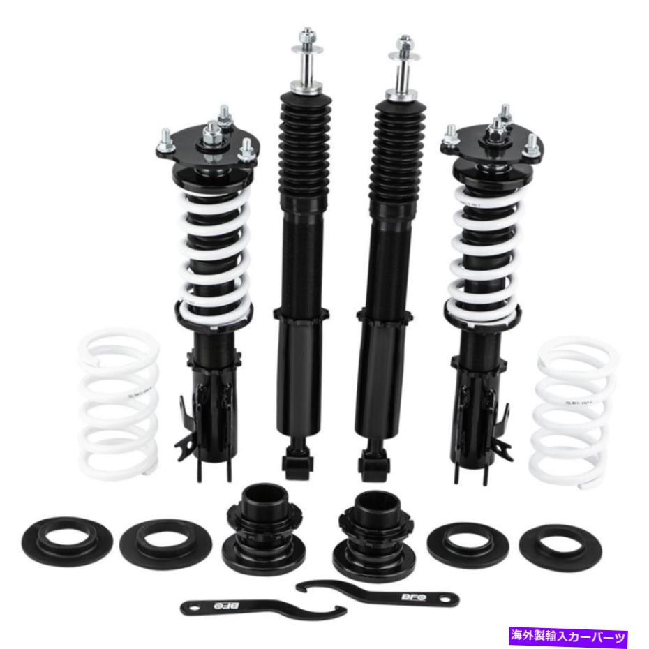 サスペンション ホンダシビックアキュラCSX 2006-2011のコイルオーバーストラットコイルショックサスペンションをセット Set 4 Coilover Strut Coils Shocks Suspension For Honda Civic Acura CSX 2006-2011【並行輸入品】