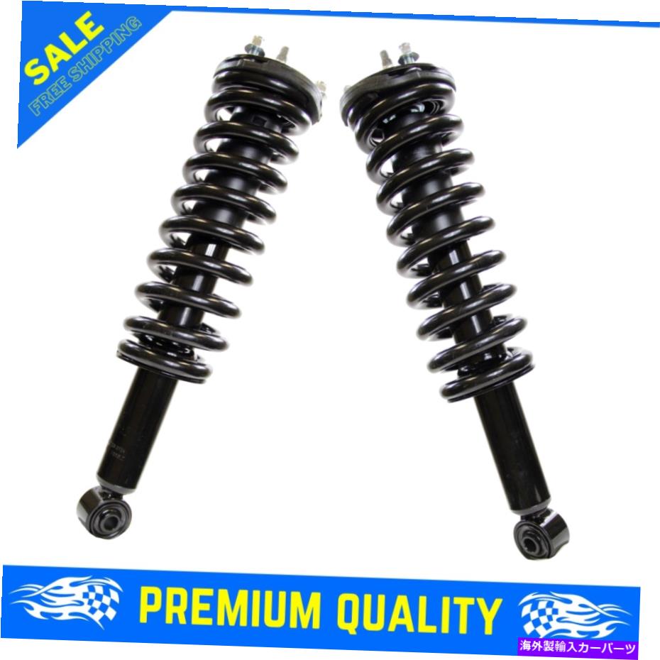 サスペンション モンロー2フロント完全なストラット＆コイルスプリングセットフィット96-02トヨタ4runner3.4L MONROE 2 Front Complete Strut & Coil Spring Set Fits 96-02 Toyota 4Runner 3.4L【並行輸入品】