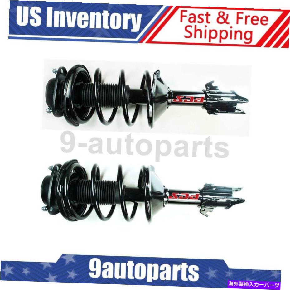 サスペンション 2000年から2002年のスバルレガシーAWD -FCSのフロントコンプリートストラット＆コイルスプリング Front Complete Strut & Coil Spring For 2000-2002 Subaru Legacy AWD - FCS【並行輸入品】