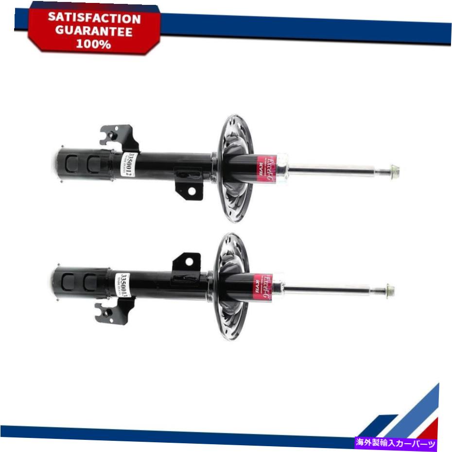 サスペンション Kyb Shocks＆Struts Susponss Strut2x Frout Front＆Right for 2015-2019 Toyota KYB Shocks & Struts Suspension Strut 2X Front Left & Right For 2015-2019 Toyota【並行輸入品】