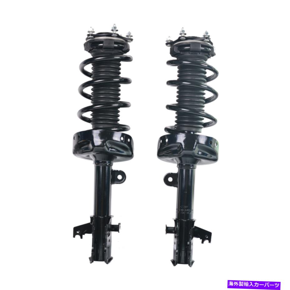 サスペンション ペアフロント左 +右サイドショックストラット＆スプリング2007-2012 Acura RDX Pair Front Left + Right Side Shock Strut & Spring For 2007-2012 Acura RDX【並行輸入品】