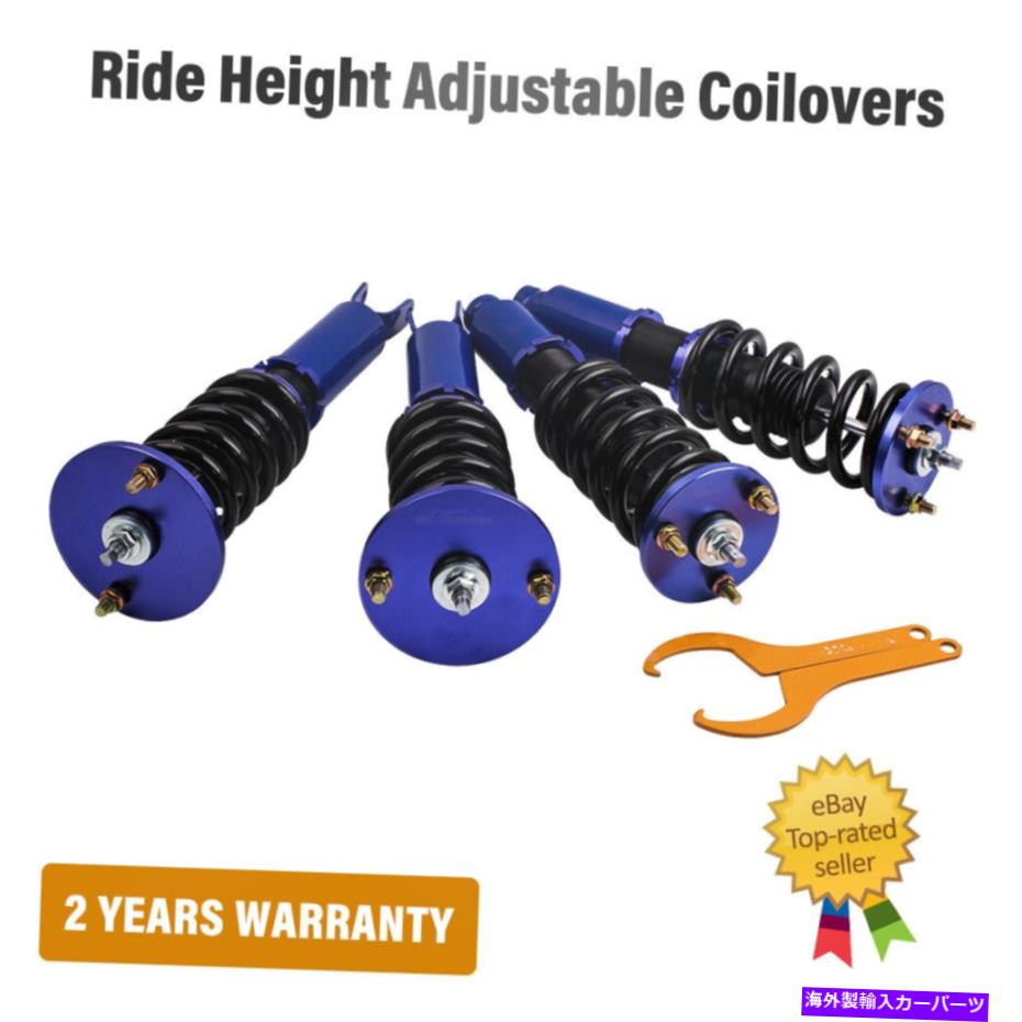 サスペンション コイルオーバーショックサスペンションスプリングキットホンダアコード1990-1997 adj height Coilovers Shock Suspension Spring Kits For Honda Accord 1990-1997 Adj Height【並行輸入品】 107,025円