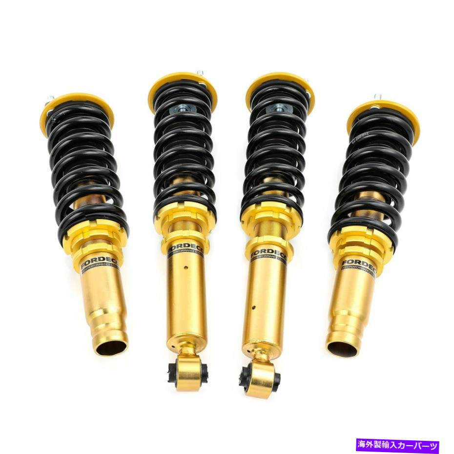 サスペンション CR-VのFordecoサスペンションコイルオーバーキット96-01ショックアブソーバー調整可能な高さ FORDECO Suspension Coilovers Kits for CR-V 96-01Shock Absorber Adjustable Height【並行輸入品】