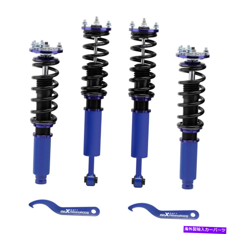 サスペンション コイルオーバーショック&スプリングスキットサスペンションホンダアコード2003 2004 2005 2006 07 Coilovers Shock & Springs Kit Suspension for Honda Accord 2003 2004 2005 2006 07【並行輸入品】