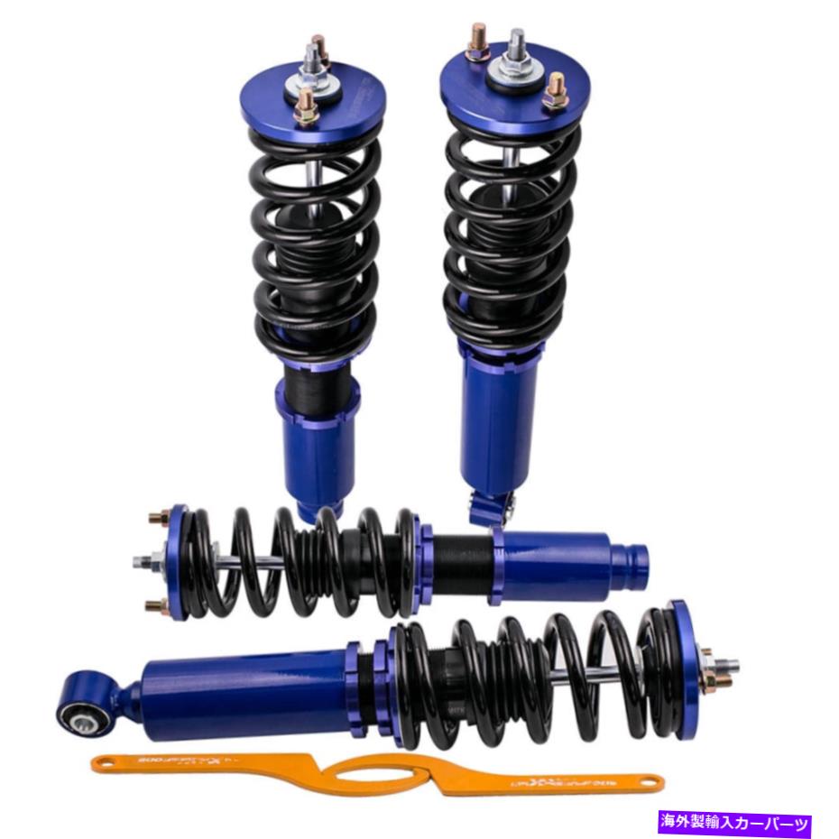 サスペンション Honda CRV CR-V 1996-2001 Height Adjのフルコイルオーバーサスペンションダンパーキット。 FULL COILOVERS SUSPENSION DAMPER KIT FOR HONDA CRV CR-V 1996-2001 HEIGHT ADJ.【並行輸入品】｜Us Custom Parts Shop USDM 107,025円