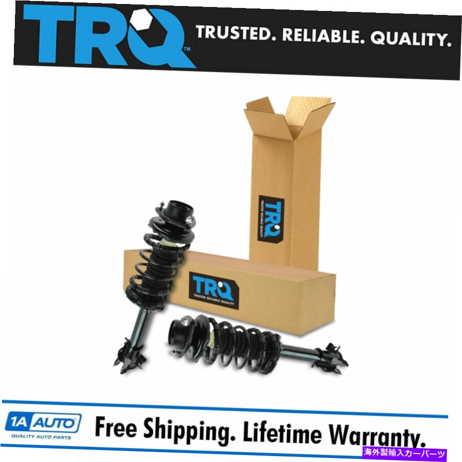 サスペンション TRQリアショックストラットスプリングアセンブリLHドライバーRHパッセンジャーキットペアAltima TRQ Rear Shock Strut Spring Assembly LH Driver RH Passenger Kit Pair for Altima【並行輸入品】