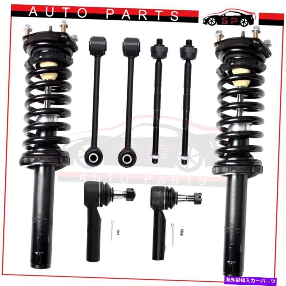 サスペンション 06 07 08 09 10 Jeep Commander Front Complete Struts Springs＆Suspension Kit For 06 07 08 09 10 Jeep Commander Front Complete Struts Springs & Suspension Kit【並行輸入品】