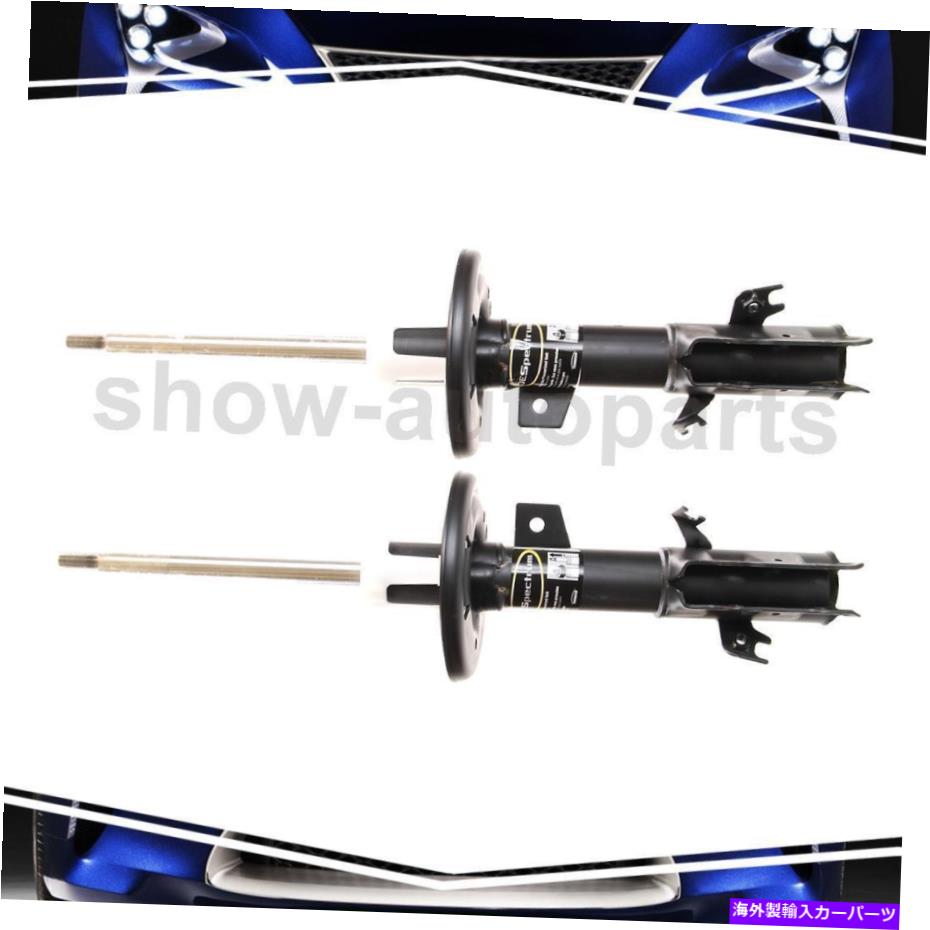 サスペンション モンローショック＆ストラットフロントフォードフィエスタ用の右右右右のサスペンションストラット Monroe Shocks & Struts Front Left Right 2Of Suspension Strut For Ford Fiesta【並行輸入品】