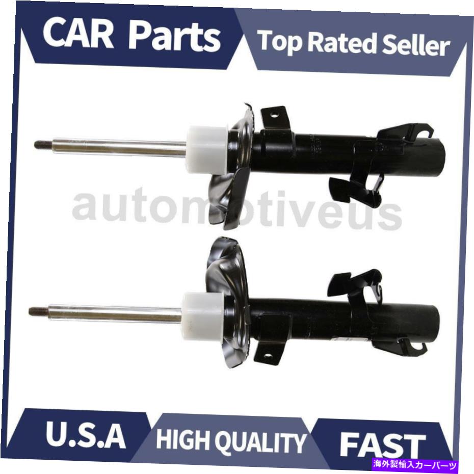 サスペンション 2PCSフロント左+右サスペンションストラットモンローショック＆ストラットキットマツダ3 2PCS Front Left+Right Suspension Strut Monroe Shocks & Struts Kit For Mazda 3【並行輸入品】