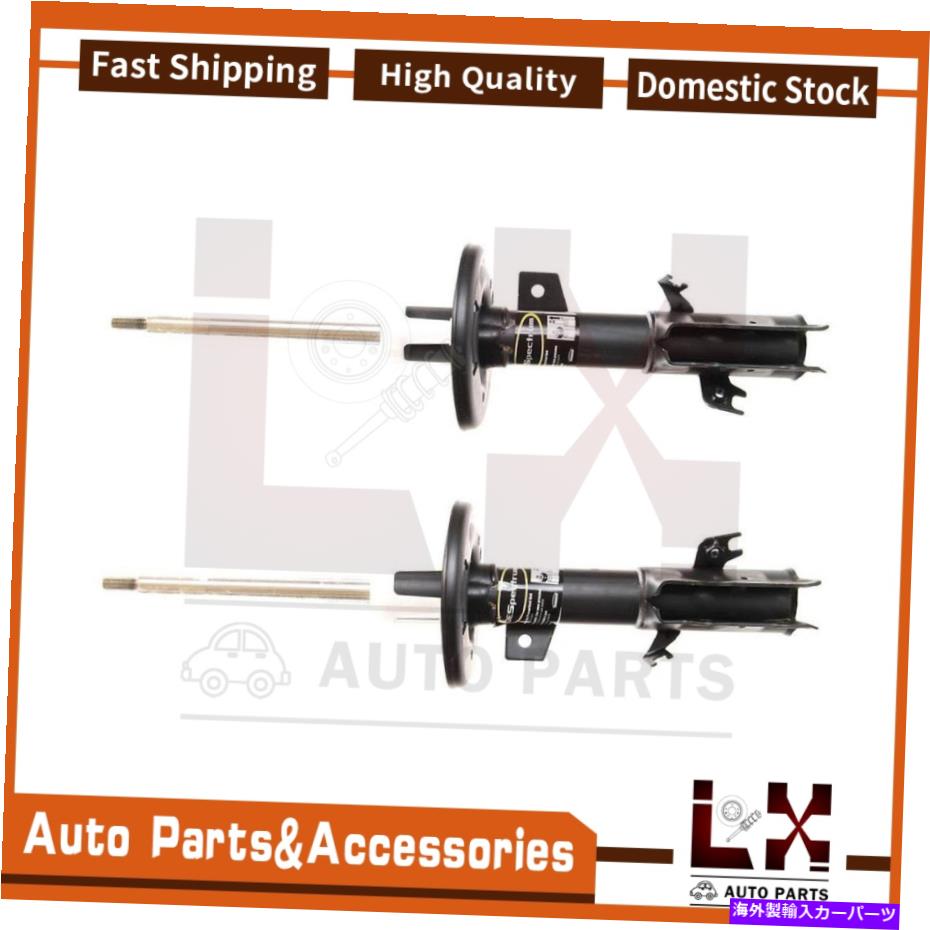 サスペンション 2 PCSモンローフロントサスペンションストラットフォードフィエスタ2011 2012 2013高資格 2 PCS Monroe Front Suspension Strut For FORD FIESTA 2011 2012 2013 High Qualilty【並行輸入品】