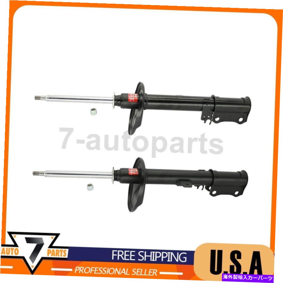 サスペンション 2 Kyb Shocks＆Struts Susponss Strut Strut Reft Reft Right Fitts 1999-2003 RX300 2 KYB Shocks & Struts Suspension Strut Rear Left Rear Right Fits 1999-2003 RX300【並行輸入品】