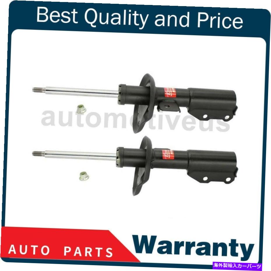 サスペンション フロント左右右右サスペンションストラット2x Kybショック＆Ion for Ion 2003-2007 Front Left Front Right Suspension Strut 2X KYB Shocks & Struts For Ion 2003-2007【並行輸入品】