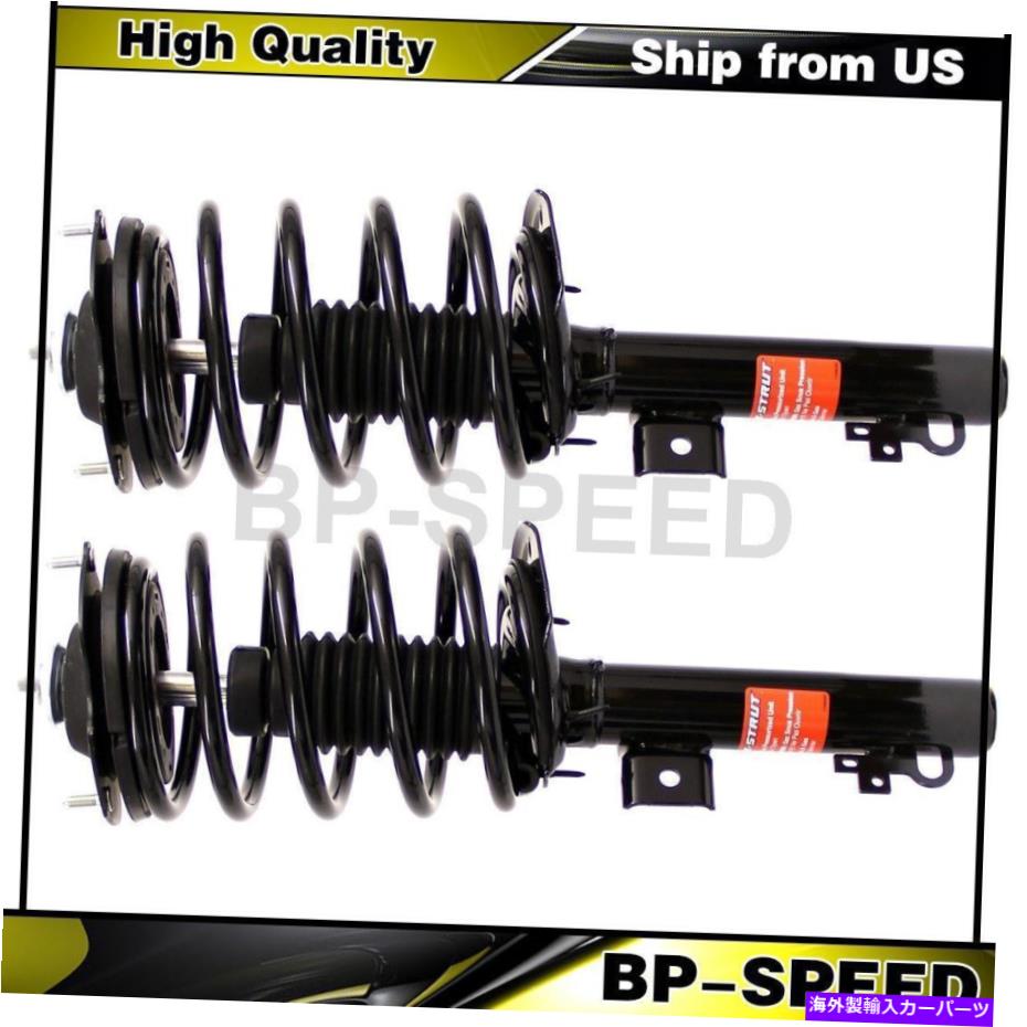 サスペンション フロントサスペンションストラットとコイルスプリング2 x水銀のためのモンロー1996-2005 Front Suspension Struts and Coil Springs 2 X Monroe For Mercury 1996-2005【並行輸入品】