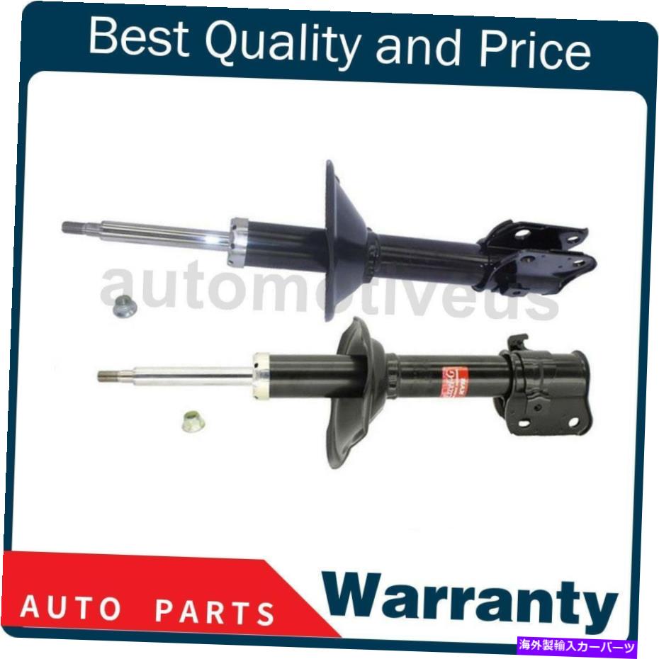 サスペンション フロント左の右右右サスペンションストラット2x Kybショック＆Subarubaja用のストラット Front Left Front Right Suspension Strut 2X KYB Shocks & Struts For Subaru Baja【並行輸入品】
