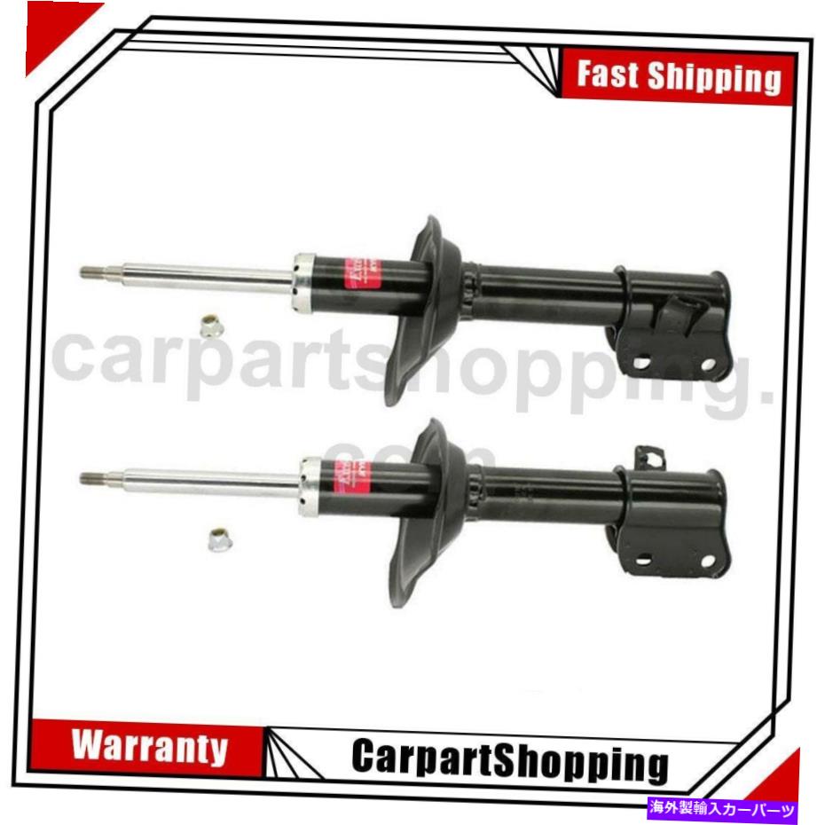 サスペンション 2つのKyb Shocks&Struts Suspents Struts Front for Subaru 1996-1998 2 KYB Shocks & Struts Suspension Struts Front For Subaru 1996-1998【並行輸入品】