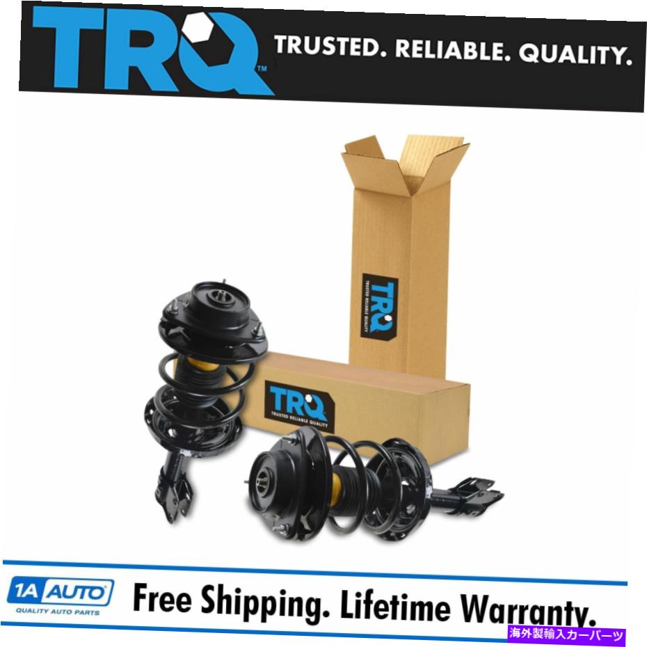 サスペンション TRQ完全なストラットスプリングアセンブリフロントドライバーの乗客ペア2PCアウトバック TRQ Complete Strut Spring Assembly Front Driver Passenger Pair 2pc for Outback【並行輸入品】