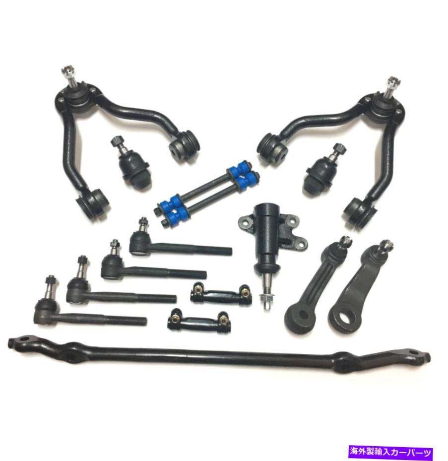 サスペンション キャデラックシボレーGMCエスカレードK1500 K2500タホユーコン用の16 PCサスペンションキット 16 Pc Suspension Kit for Cadillac Chevrolet GMC Escalade K1500 K2500 Tahoe Yukon【並行輸入品】