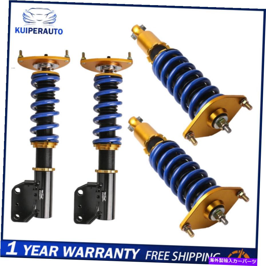 サスペンション 4x fr&rrコイルオーバーストラットショックアブソーバーサスペンションキットフィット08-13スバルインプレッサ 4X FR&RR Coilover Struts Shock Absorber Suspension Kit Fit 08-13 Subaru Impreza【並行輸入品】|Us Custom Parts Shop USDM