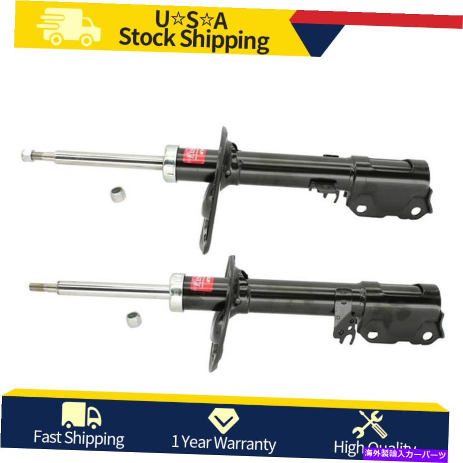 サスペンション 2007年から2011年のトヨタカムリのリアKYBサスペンションストラットとショックとストラット Rear KYB Suspension Strut & Shocks and Struts For 2007-2011 Toyota Camry【並行輸入品】