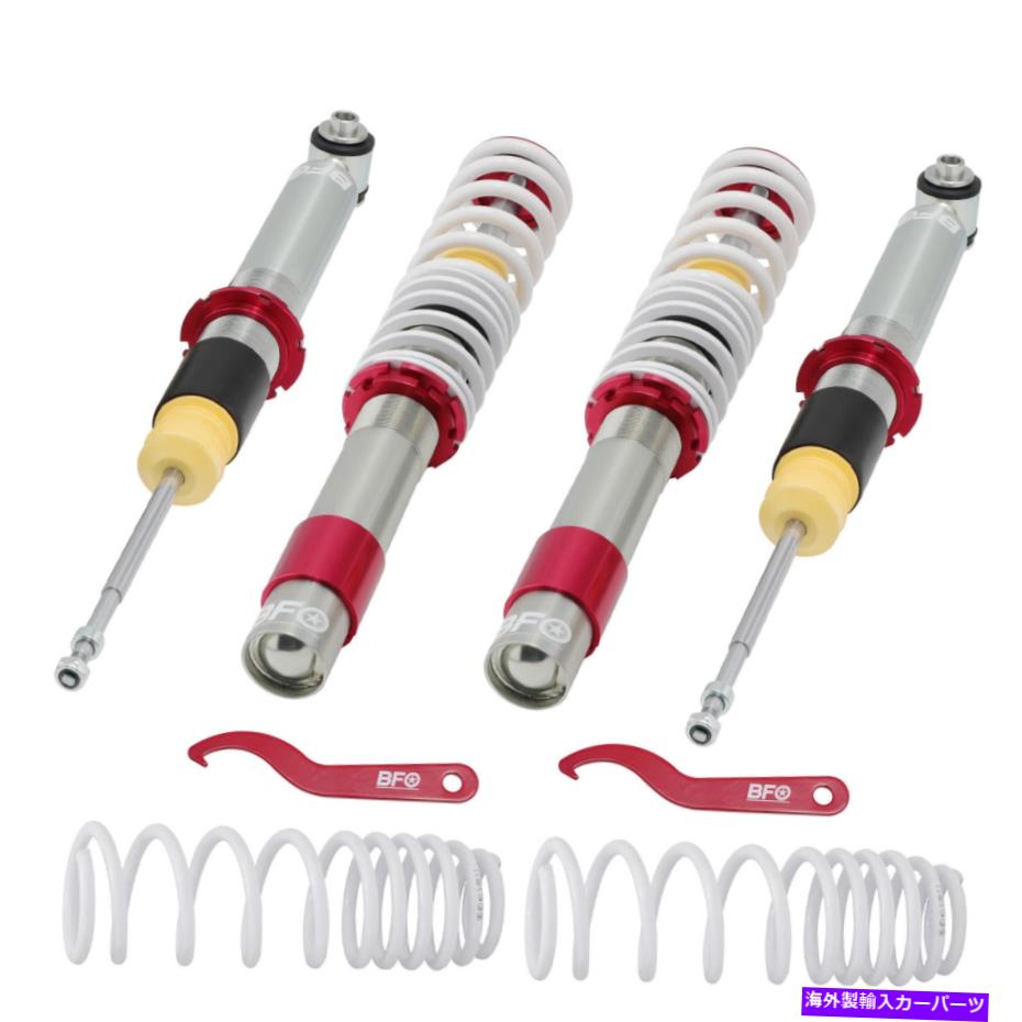 サスペンション BMW E39 5シリーズ1995-2003 530I用のサスペンションアジャンソウショックキット Coilovers Suspension Adj Height Shocks Kits For BMW E39 5-Series 1995-2003 530i【並行輸入品】