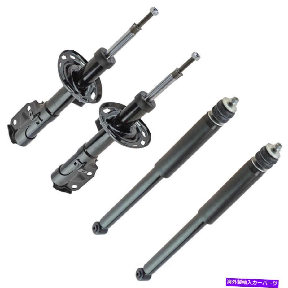 サスペンション サスペンションストラットとショックアブソーバーアセンブリキットTRQフィット2007ホンダフィット Suspension Strut and Shock Absorber Assembly Kit TRQ fits 2007 Honda Fit【並行輸入品】