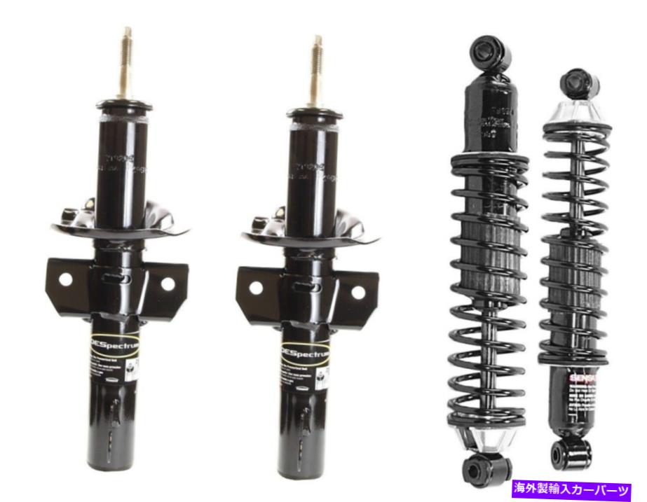 サスペンション Ford Windstar 95-03用のフロント＆リアモンローサスペンションストラットショックアブソーバーキット Front & Rear Monroe Suspension Strut Shock Absorbers Kit for Ford Windstar 95-03【並行輸入品】 107,025円