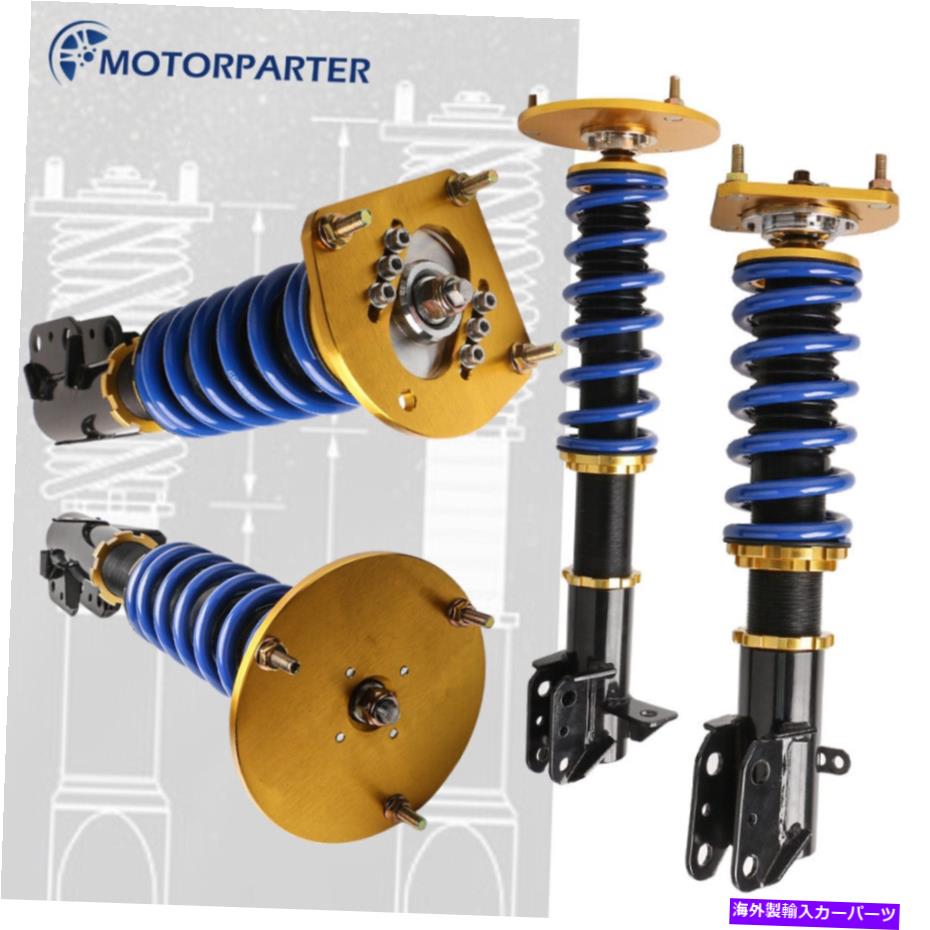 サスペンション 03-05ダッジネオンSRT-4 2.4LフルコイルオーバーストラットショックサスペンションLH&RH For 03-05 Dodge Neon SRT-4 2.4L Full Coilover Struts Shocks Suspension LH & RH【並行輸入品】|Us Custom Parts Shop USDM